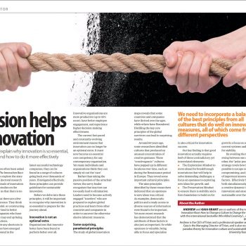 Human  Resources Asia How Tension Help Build Innovation