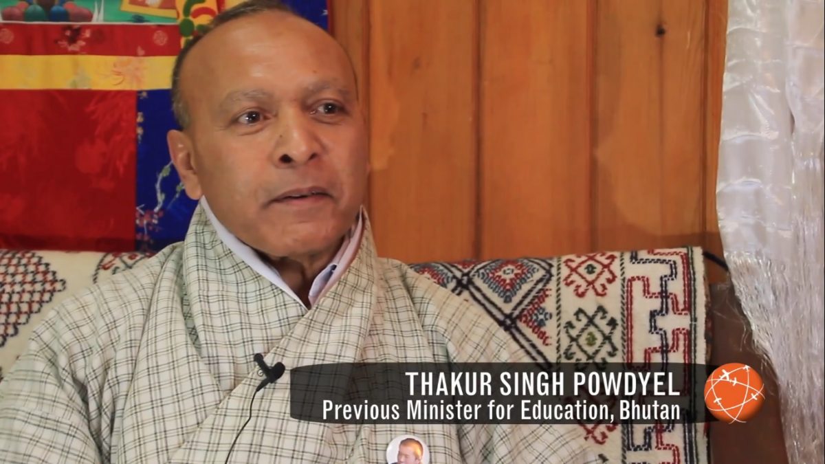 Podcast Interview: Thakur Singh Powdyel of Bhutan